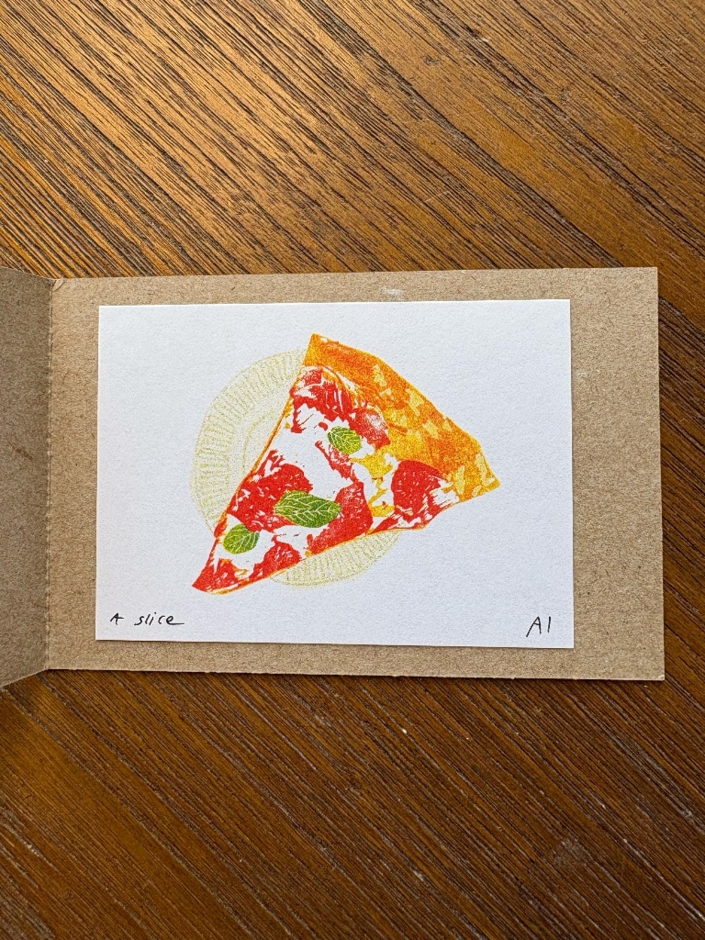 Anastasia Inciardi Mini Print - A Slice - Whitney